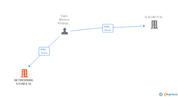Vinculaciones societarias de NETWORKING STONES SL