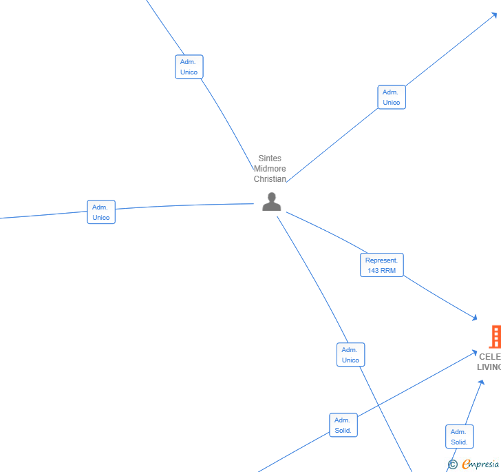 Vinculaciones societarias de CELESTE LIVING SL