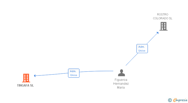 Vinculaciones societarias de TINGAFA SL