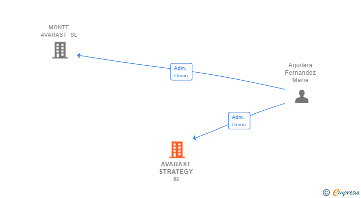 Vinculaciones societarias de AVARAST STRATEGY SL