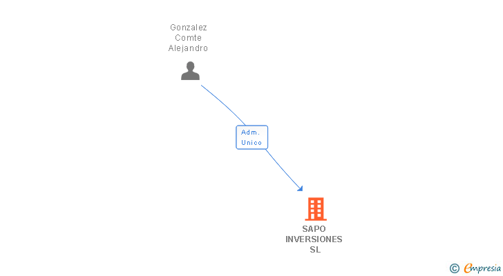 Vinculaciones societarias de SAPO INVERSIONES SL