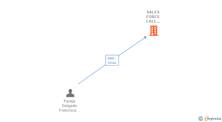 Vinculaciones societarias de SALES FORCE CALL SPAIN SL
