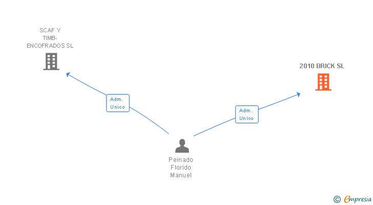 Vinculaciones societarias de 2010 BRICK SL