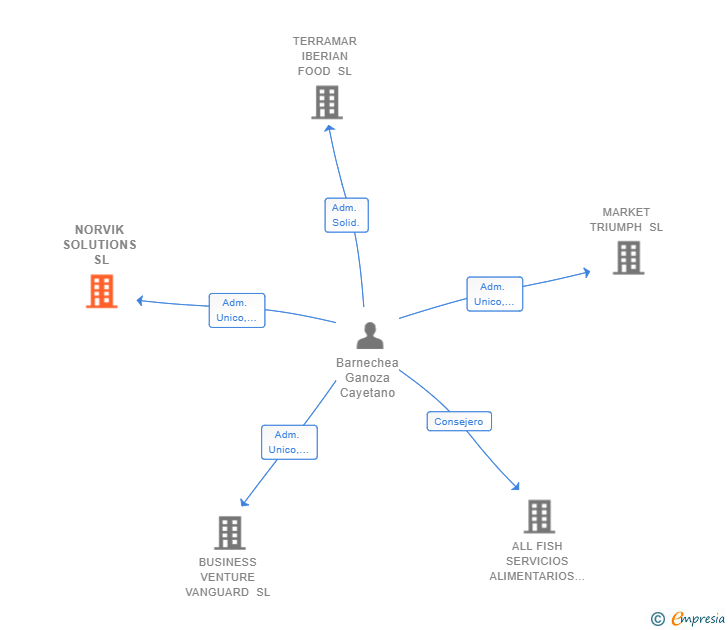 Vinculaciones societarias de NORVIK SOLUTIONS SL