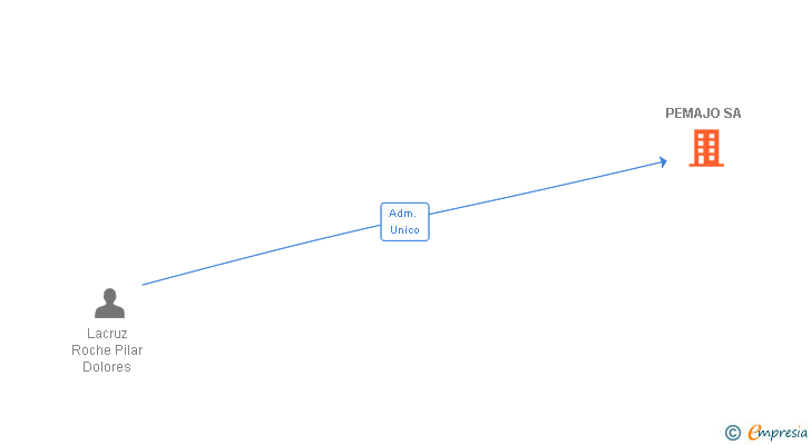 Vinculaciones societarias de PEMAJO SA