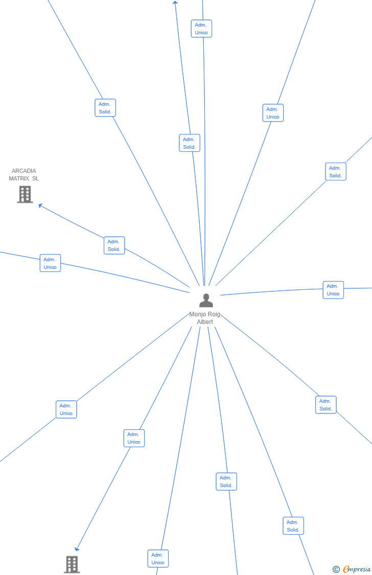 Vinculaciones societarias de PINAPO PROJECTS SL