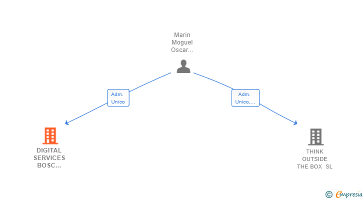 Vinculaciones societarias de DIGITAL SERVICES BOSC EUROPE SL