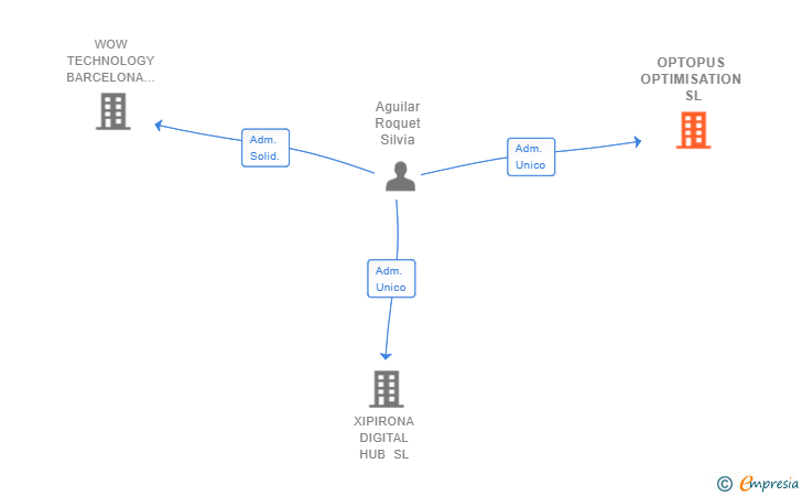 Vinculaciones societarias de OPTOPUS OPTIMISATION SL
