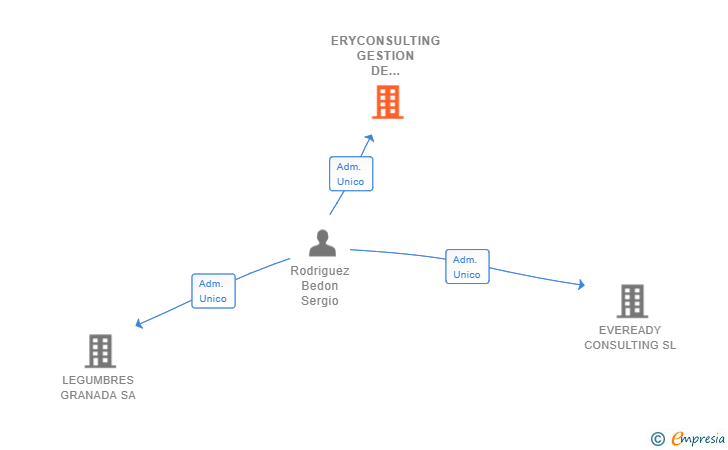 Vinculaciones societarias de ERYCONSULTING GESTION DE ACTIVOS SL