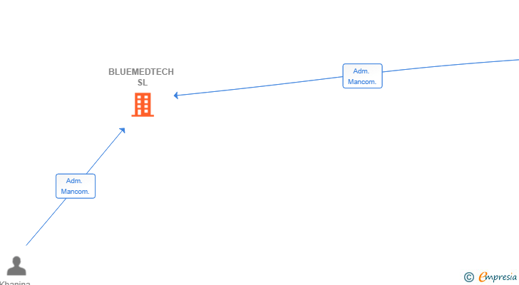 Vinculaciones societarias de BLUEMEDTECH SL