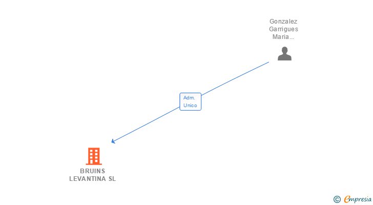Vinculaciones societarias de BRUINS LEVANTINA SL