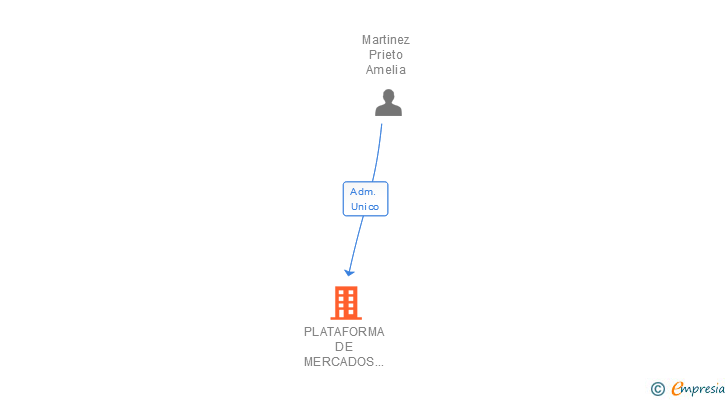 Vinculaciones societarias de PLATAFORMA DE MERCADOS SL