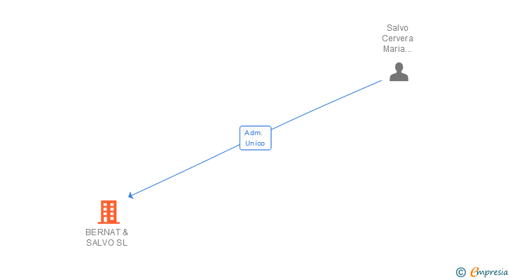 Vinculaciones societarias de BERNAT & SALVO SL