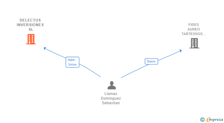 Vinculaciones societarias de DELECTUS INVERSIONES SL