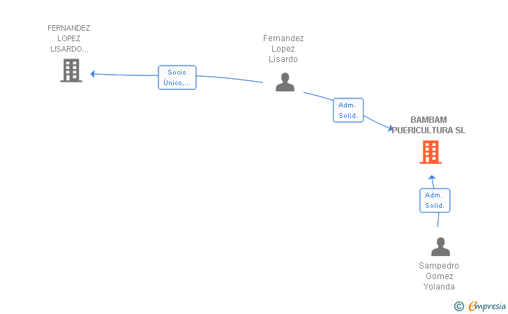 Vinculaciones societarias de BAMBAM PUERICULTURA SL