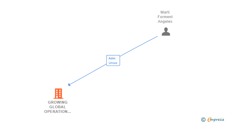 Vinculaciones societarias de GROWING GLOBAL OPERATION SL