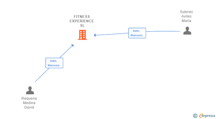 Vinculaciones societarias de FITNESS EXPERIENCE SL