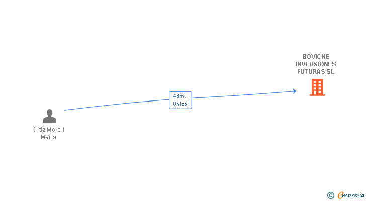 Vinculaciones societarias de BOVICHE INVERSIONES FUTURAS SL