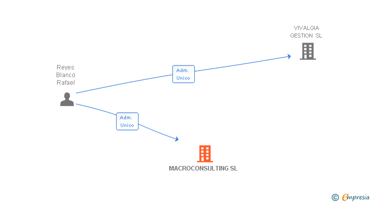 Vinculaciones societarias de MACROCONSULTING SL