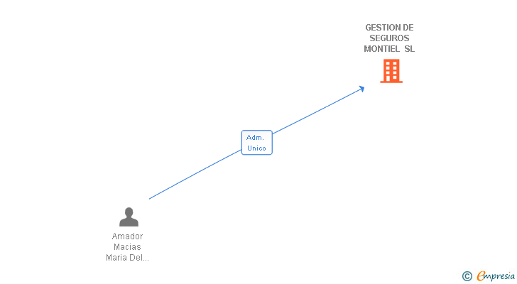 Vinculaciones societarias de GESTION DE SEGUROS MONTIEL SL