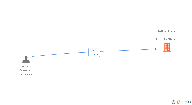 Vinculaciones societarias de NARANJAS DE BURRIANA SL