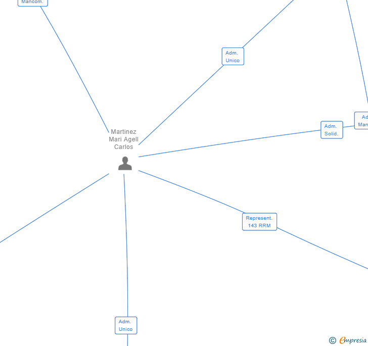 Vinculaciones societarias de ALMOND VALLEY CONSULTING SL (EXTINGUIDA)