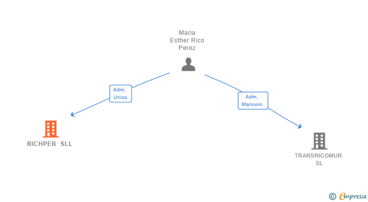 Vinculaciones societarias de RICHPER SLL