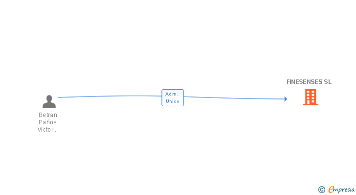 Vinculaciones societarias de FINESENSES SL