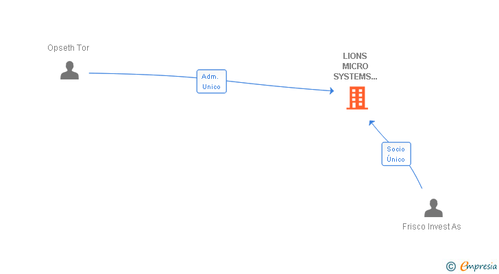 Vinculaciones societarias de LIONS MICRO SYSTEMS XXI SL
