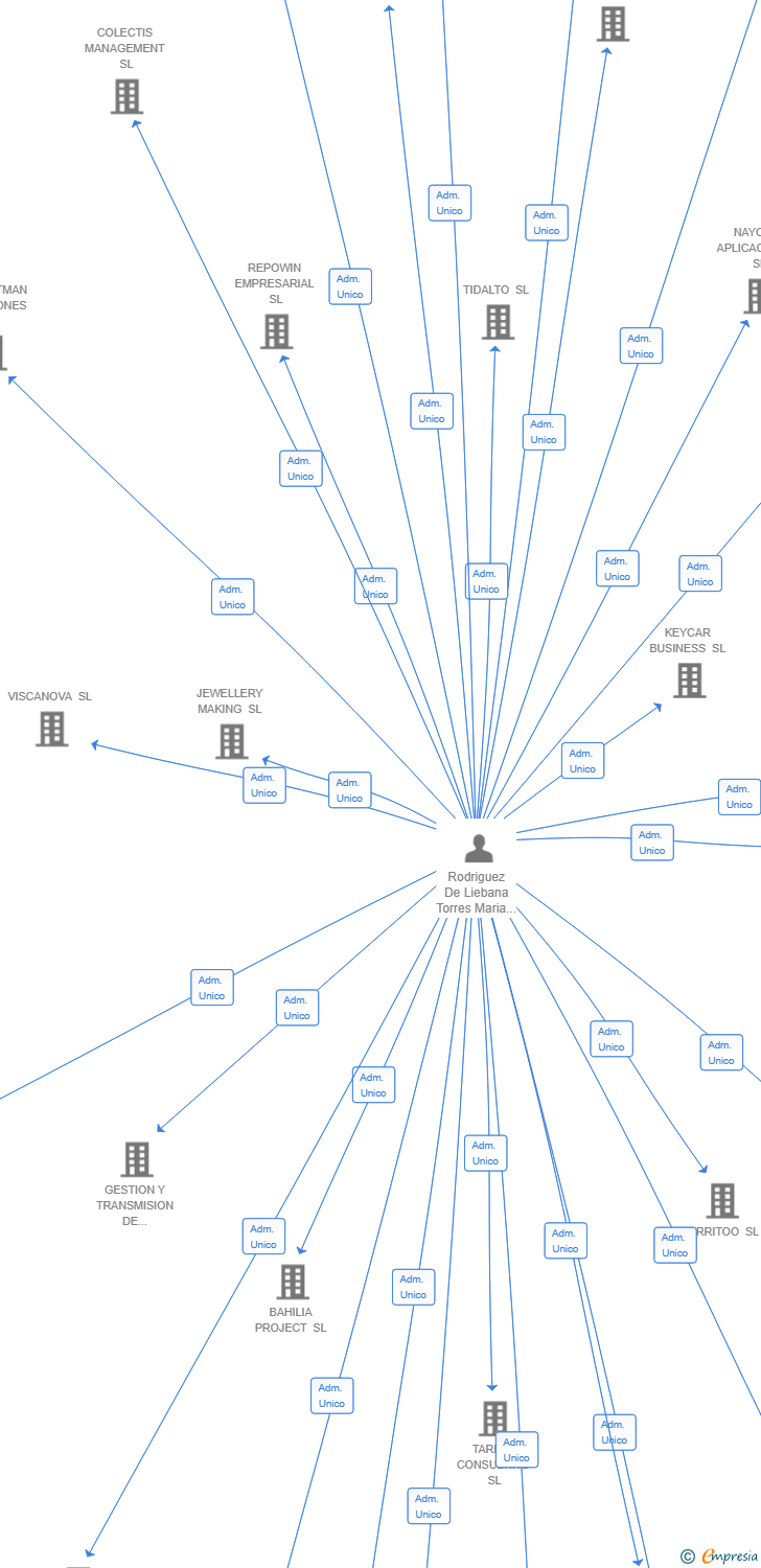 Vinculaciones societarias de WEMBUN BUSINESS SL