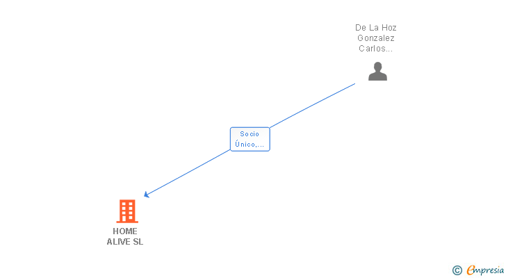 Vinculaciones societarias de HOME ALIVE SL