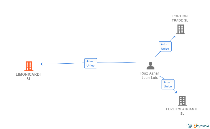 Vinculaciones societarias de LIMONICARDI SL