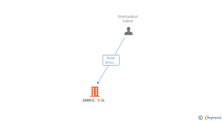 Vinculaciones societarias de ANMOL-S SL
