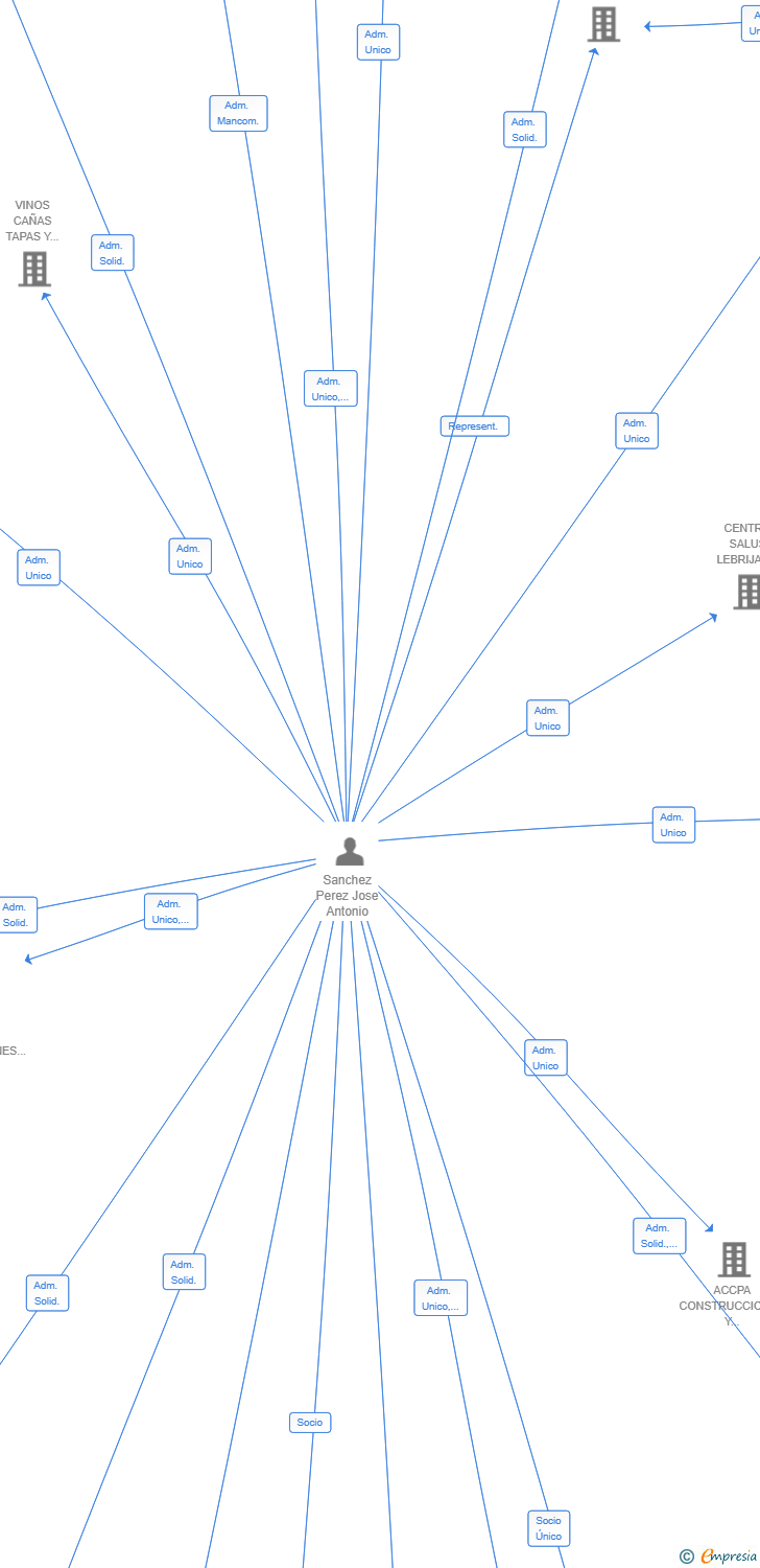 Vinculaciones societarias de ANJONAT CONSULTING SL