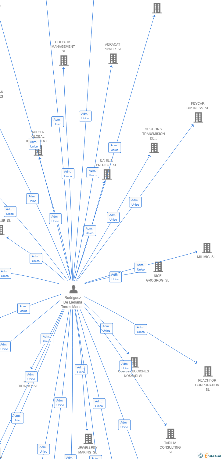 Vinculaciones societarias de KOLKOPO SL