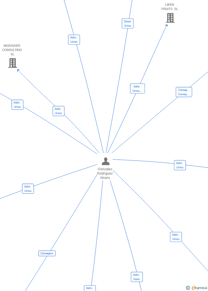 Vinculaciones societarias de KAIOKEN SL