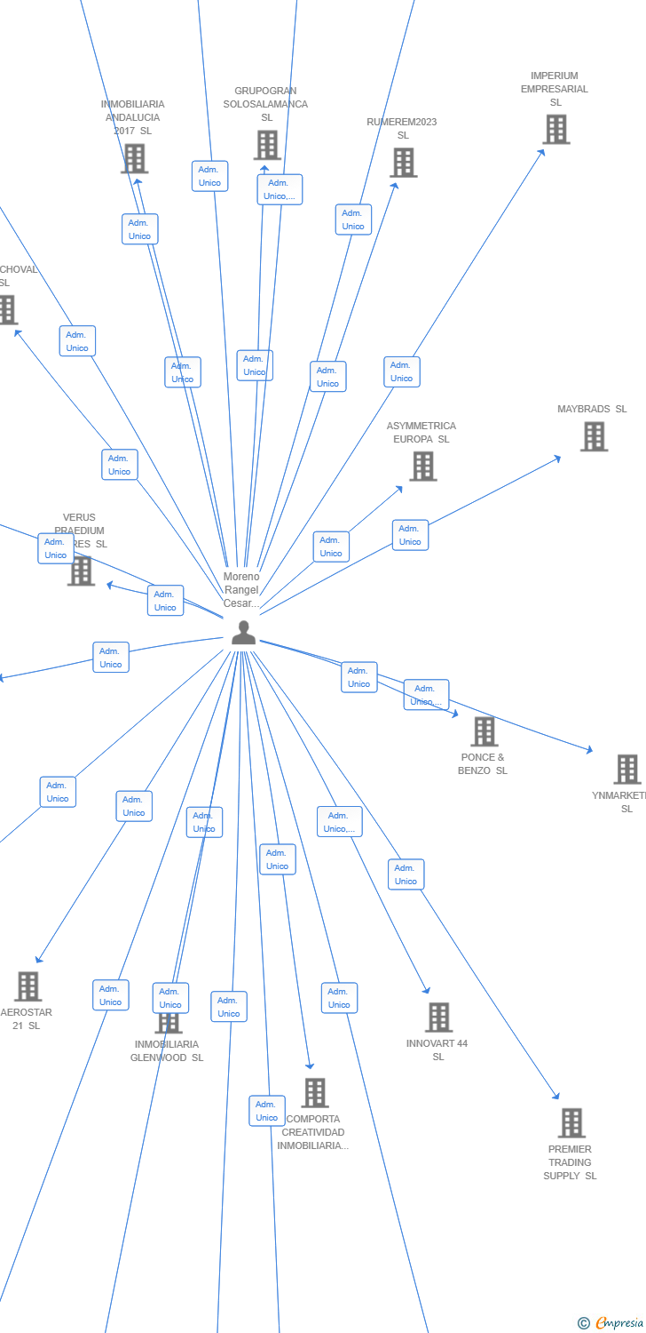 Vinculaciones societarias de ARASERFIN SL