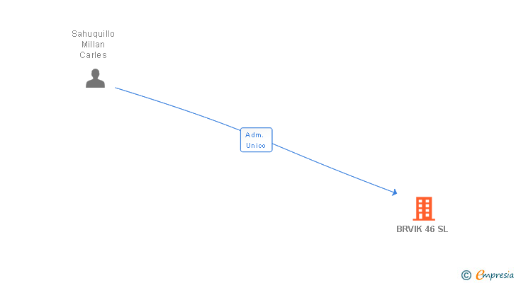 Vinculaciones societarias de BRVIK 46 SL