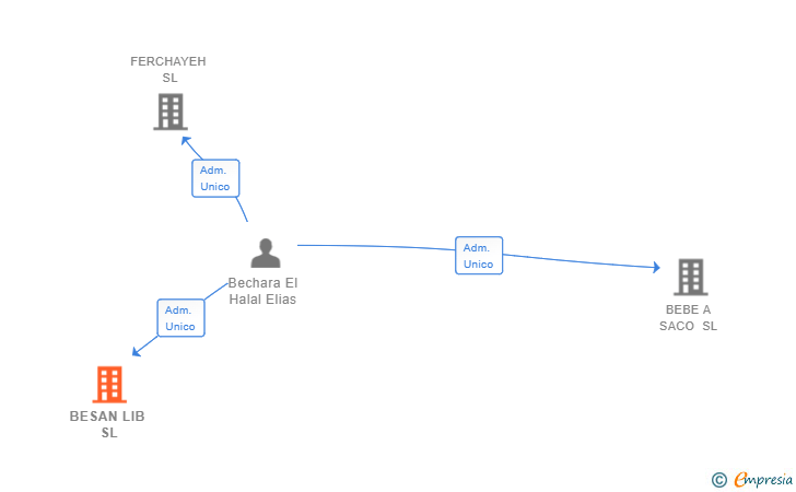 Vinculaciones societarias de BESAN LIB SL