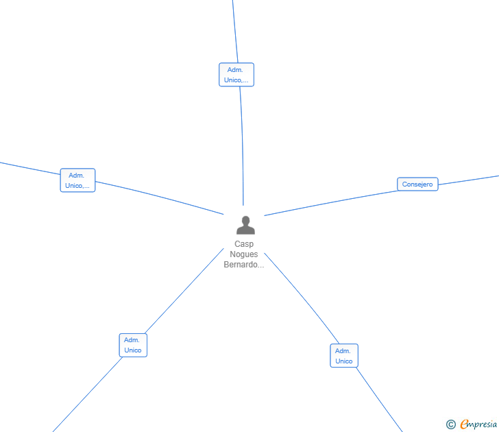 Vinculaciones societarias de CASP ASSETS SL