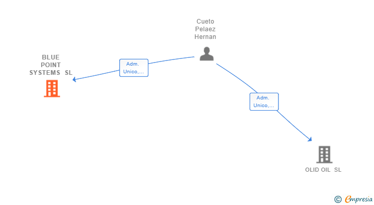Vinculaciones societarias de BLUE POINT SYSTEMS SL