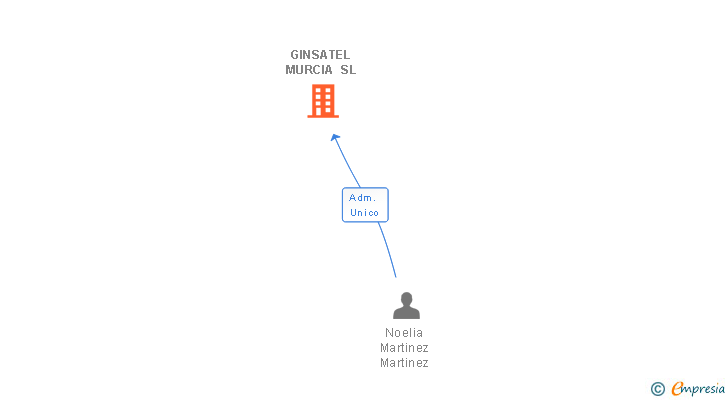 Vinculaciones societarias de GINSATEL MURCIA SL