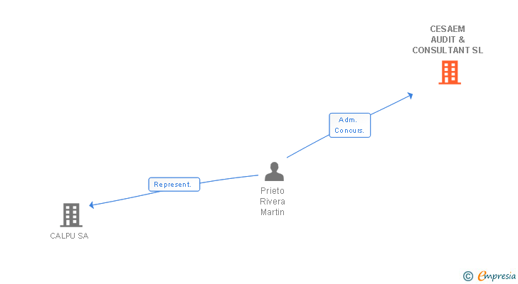 Vinculaciones societarias de CESAEM AUDIT & CONSULTANT SL