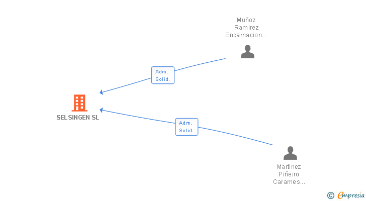 Vinculaciones societarias de SELSINGEN SL