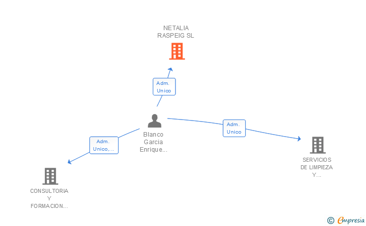 Vinculaciones societarias de NETALIA SERVICIOS INTEGRALES SL