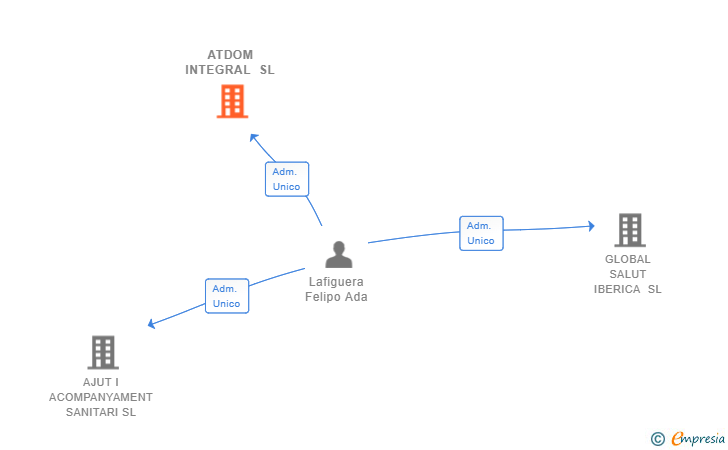Vinculaciones societarias de ATDOM INTEGRAL SL