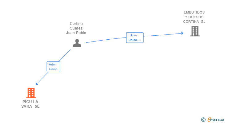 Vinculaciones societarias de PICU LA VARA SL