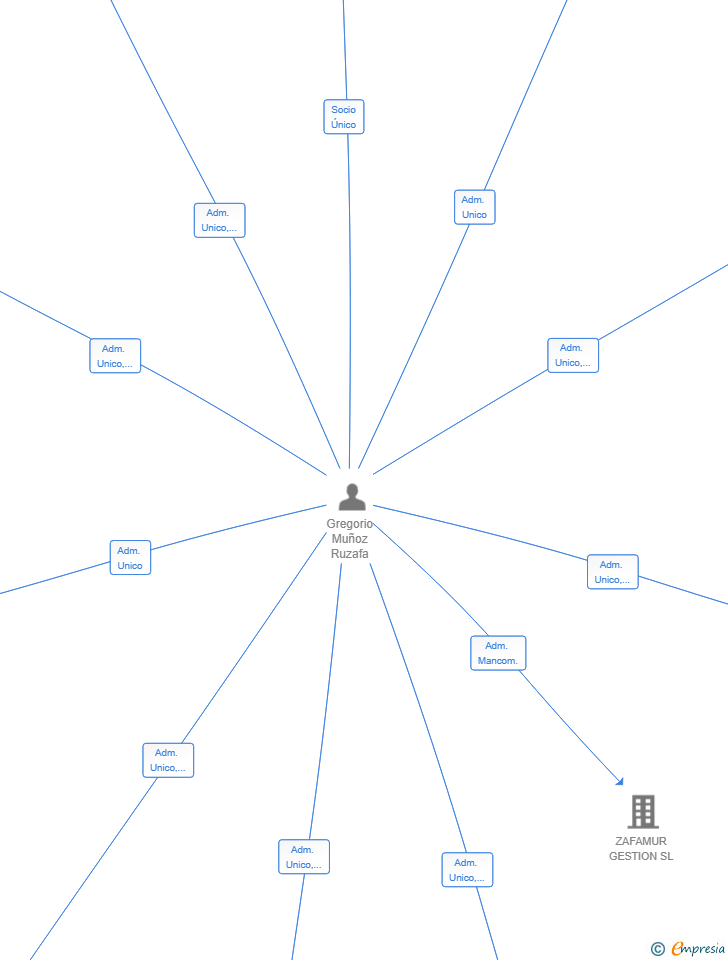 Vinculaciones societarias de ASDE AGENTE 2003 SL