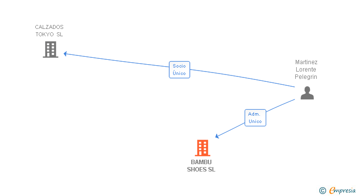 Vinculaciones societarias de BAMBU SHOES SL