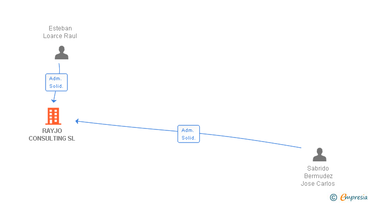 Vinculaciones societarias de RAYJO CONSULTING SL